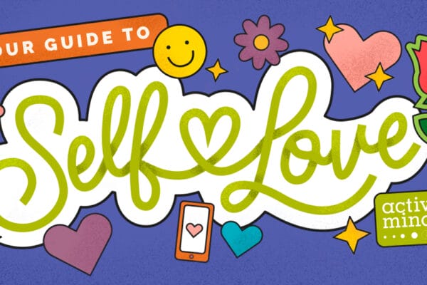 Purple background with text reading, 