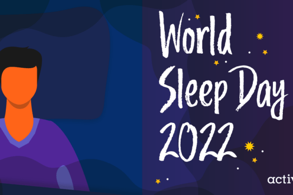 Graphic with person and stars; text reads 