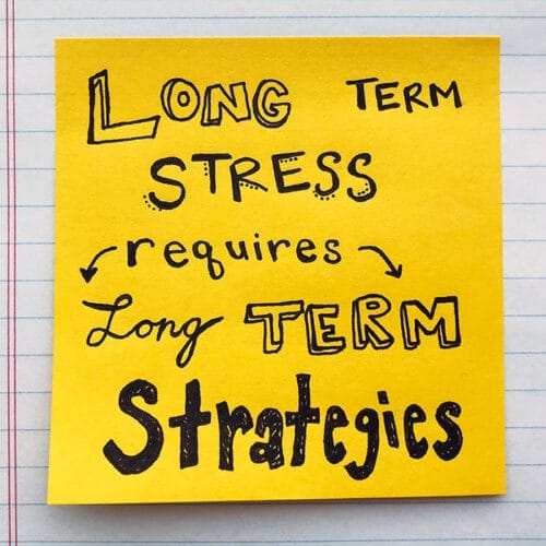 Long Term Stress Post It