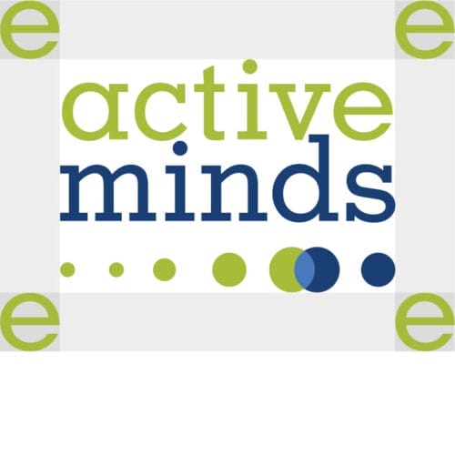 Active Minds Logo Lockup Guidance Example
