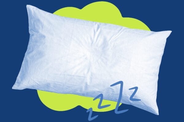 Pillow with Zzzz