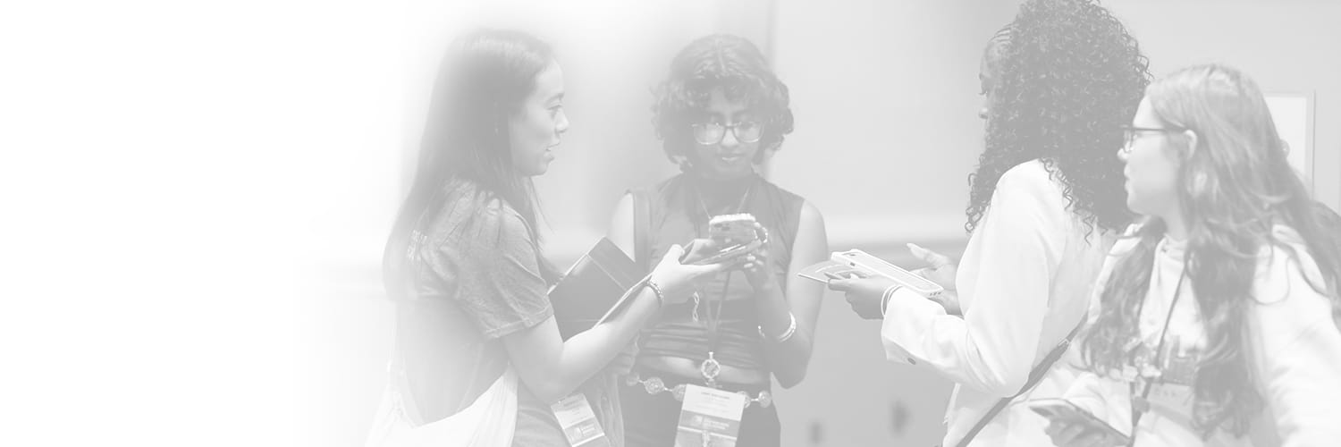 Students talking during an Active Minds Mental Health Conference